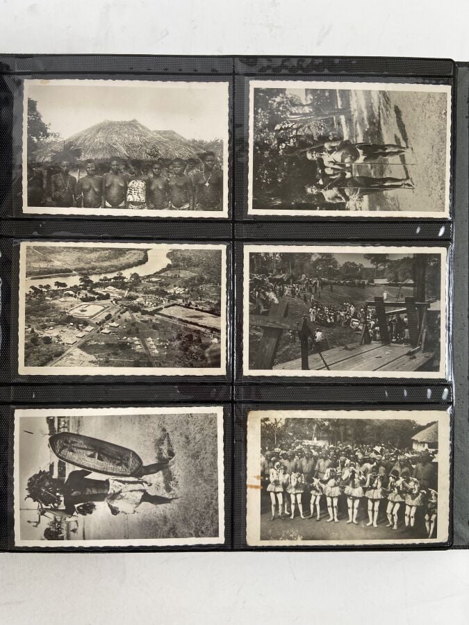 CARTES POSTALES Classeur : Oubangui-Chari. - - Suzy, M. Balard, Arrivée du géné…