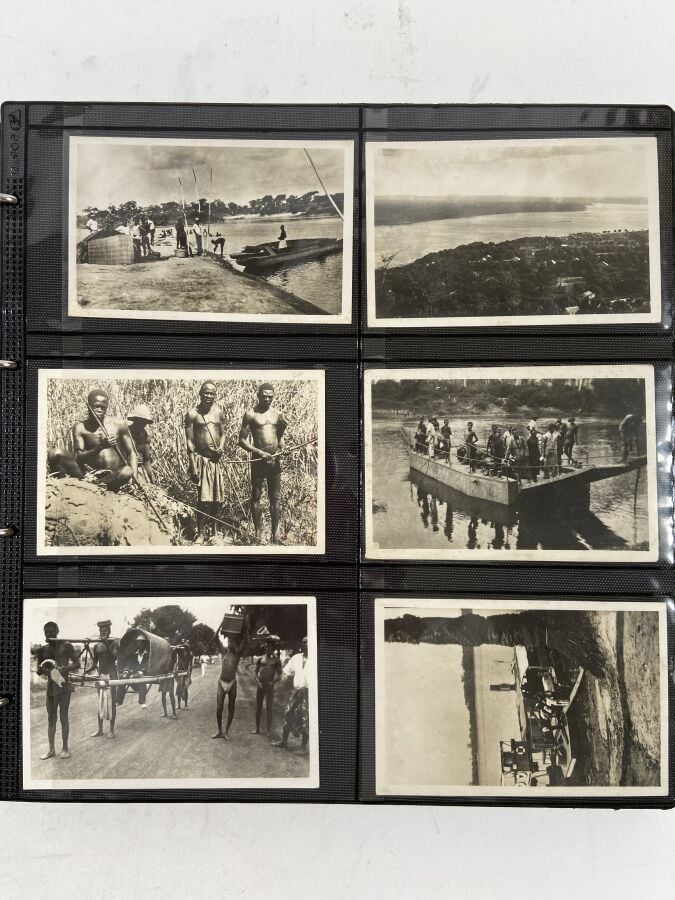 CARTES POSTALES Classeur : Oubangui-Chari. - - Suzy, M. Balard, Arrivée du géné…