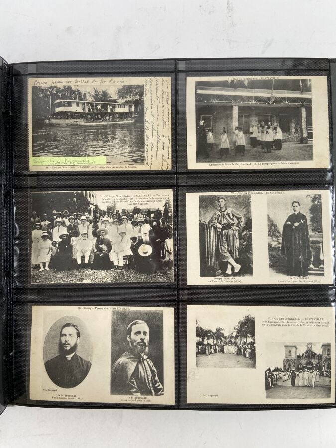 CARTES POSTALES - CONGO Classeur : Mission catholique de Brazzaville, 1904-1928…