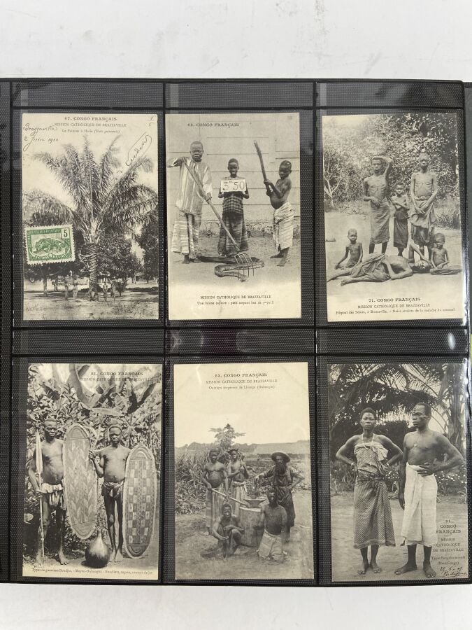 CARTES POSTALES - CONGO Classeur : Mission catholique de Brazzaville, 1904-1928…