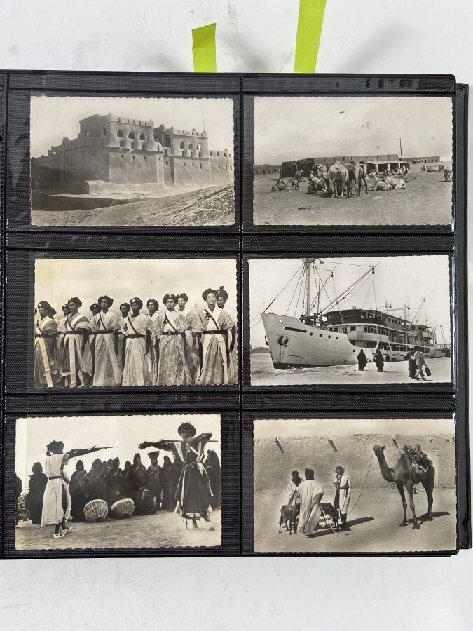 CARTES POSTALES - MAURITANIE Classeur : - - BOUBAKAR SYLLA : Environ 108 cartes…