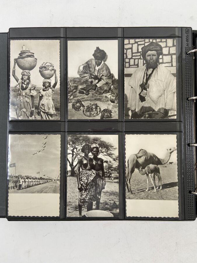 CARTES POSTALES - MAURITANIE Classeur : - - BOUBAKAR SYLLA : Environ 108 cartes…