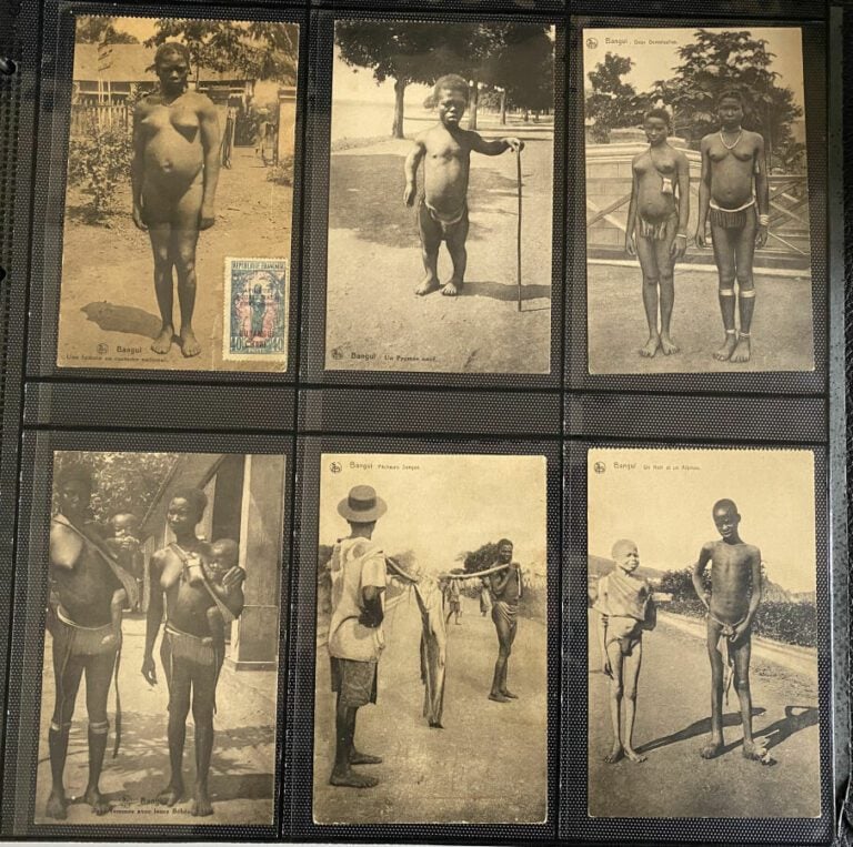 CARTES POSTALES - OUBANGUI-CHARI Classeur : - - ALMEIDA : Environ 42 cartes pos…