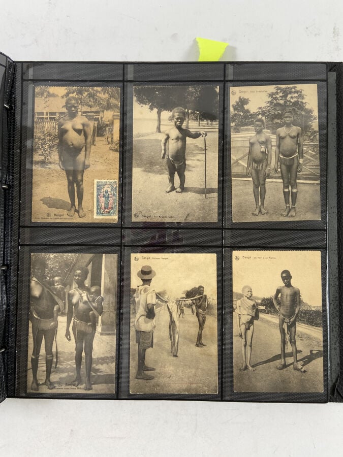 CARTES POSTALES - OUBANGUI-CHARI Classeur : - - ALMEIDA : Environ 42 cartes pos…