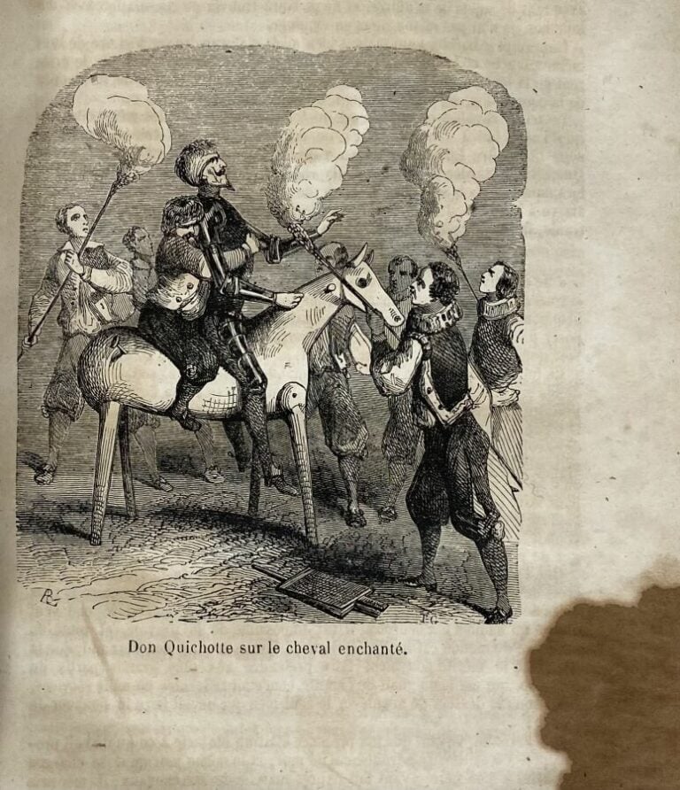 [Cervantes:Don-Quichotte suivi de Robinson Crusoé par Daniel Foe].Edité à Paris…