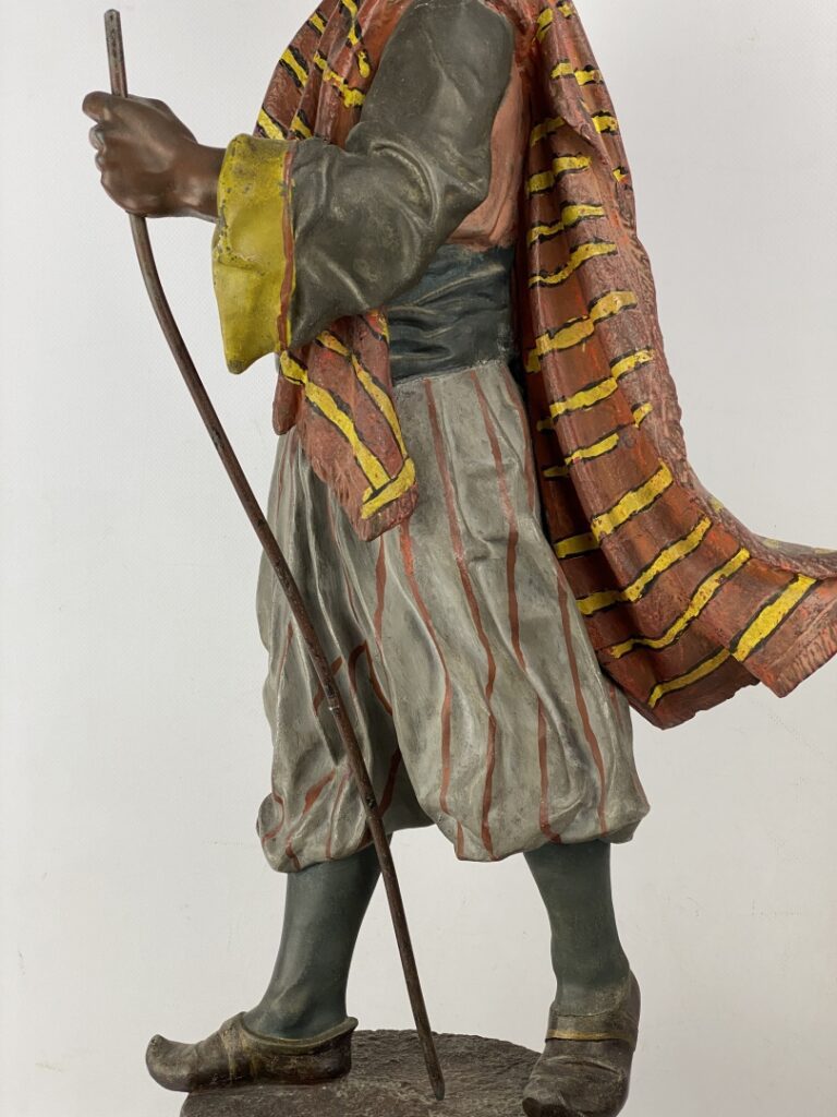 Charles Théodore PERRON (1862-1934) - Personnage oriental - Sculpture en régule…