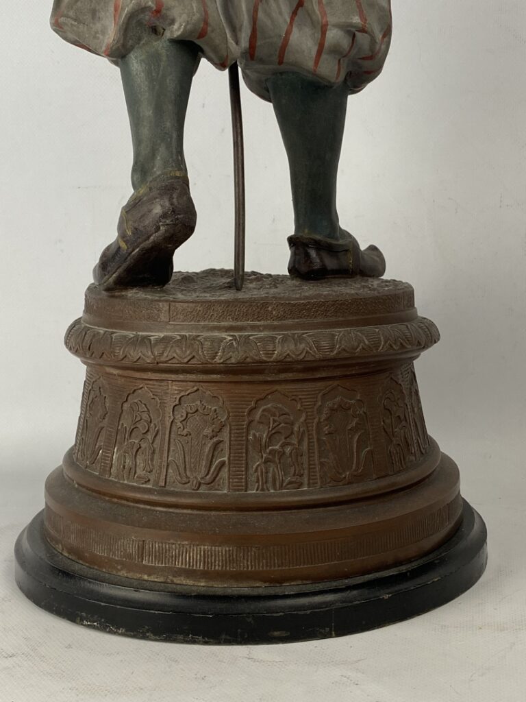 Charles Théodore PERRON (1862-1934) - Personnage oriental - Sculpture en régule…