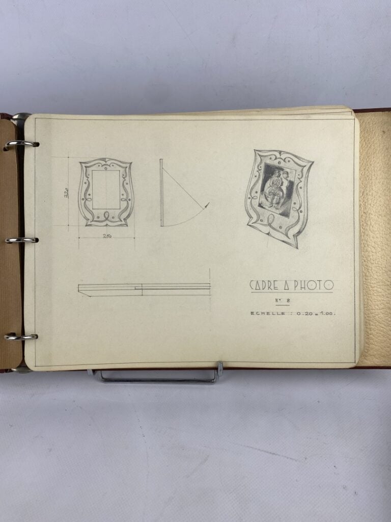 Claude CIOR, décorateur - Ensemble de projets de cadres photo, face-à-main, cof…