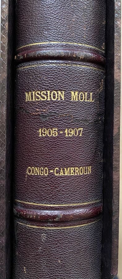 CONGO - CAMEROUN, "Mission Moll 1905-1907 Congo - Cameroun". Album d'environ 28…
