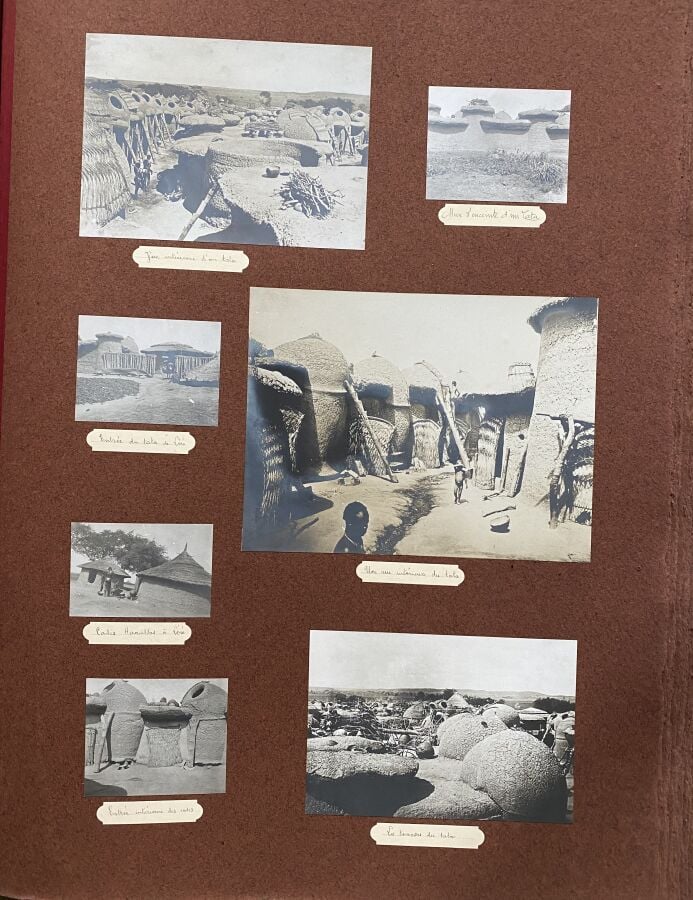 CONGO - CAMEROUN, "Mission Moll 1905-1907 Congo - Cameroun". Album d'environ 28…