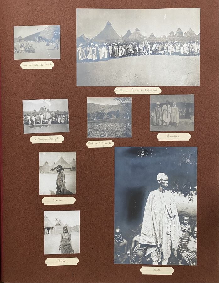 CONGO - CAMEROUN, "Mission Moll 1905-1907 Congo - Cameroun". Album d'environ 28…