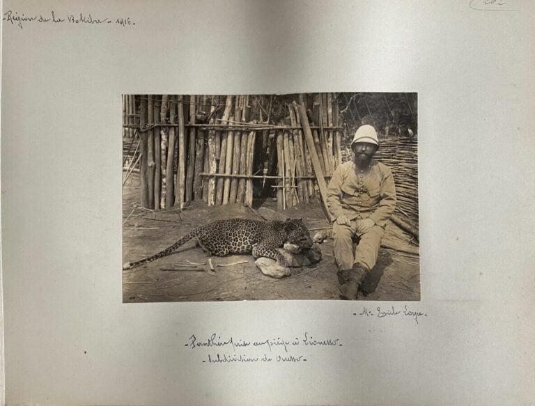 CONGO.Haute et Moyenne Sangha, Album d'Émile Loyre, administrateur, commandant…