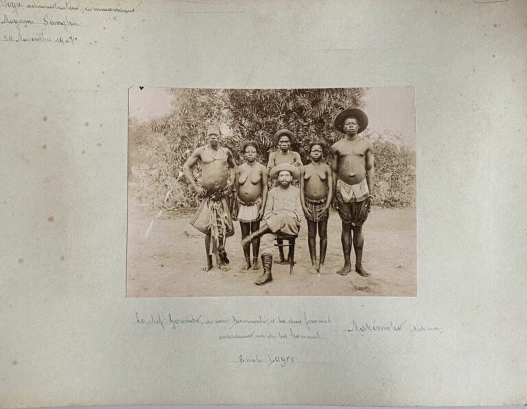 CONGO.Haute et Moyenne Sangha, Album d'Émile Loyre, administrateur, commandant…
