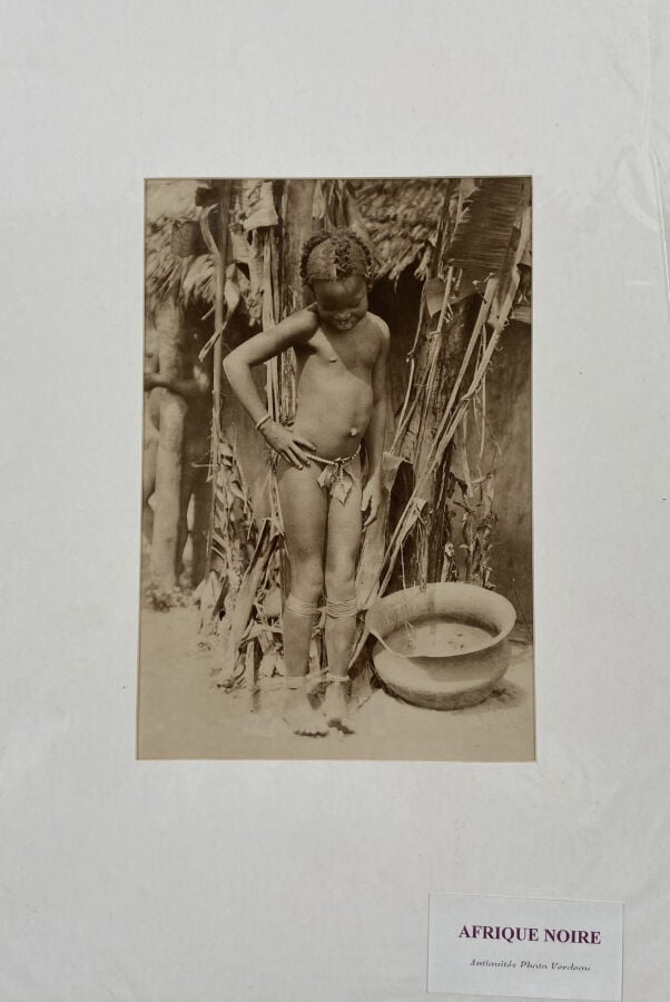 CONGO - MARC ALLÉGRET Portraits d'enfants, fillette Baya, sorcier, Baya devant…