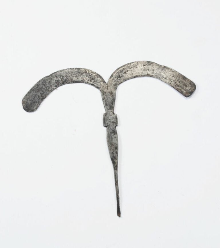 Couteau bifide, 28 cm, manque la poignée