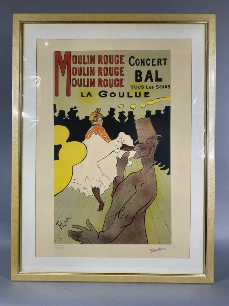 D'après Henri de TOULOUSE-LAUTREC (1864-1901) - Lithographie en couleurs d'aprè…
