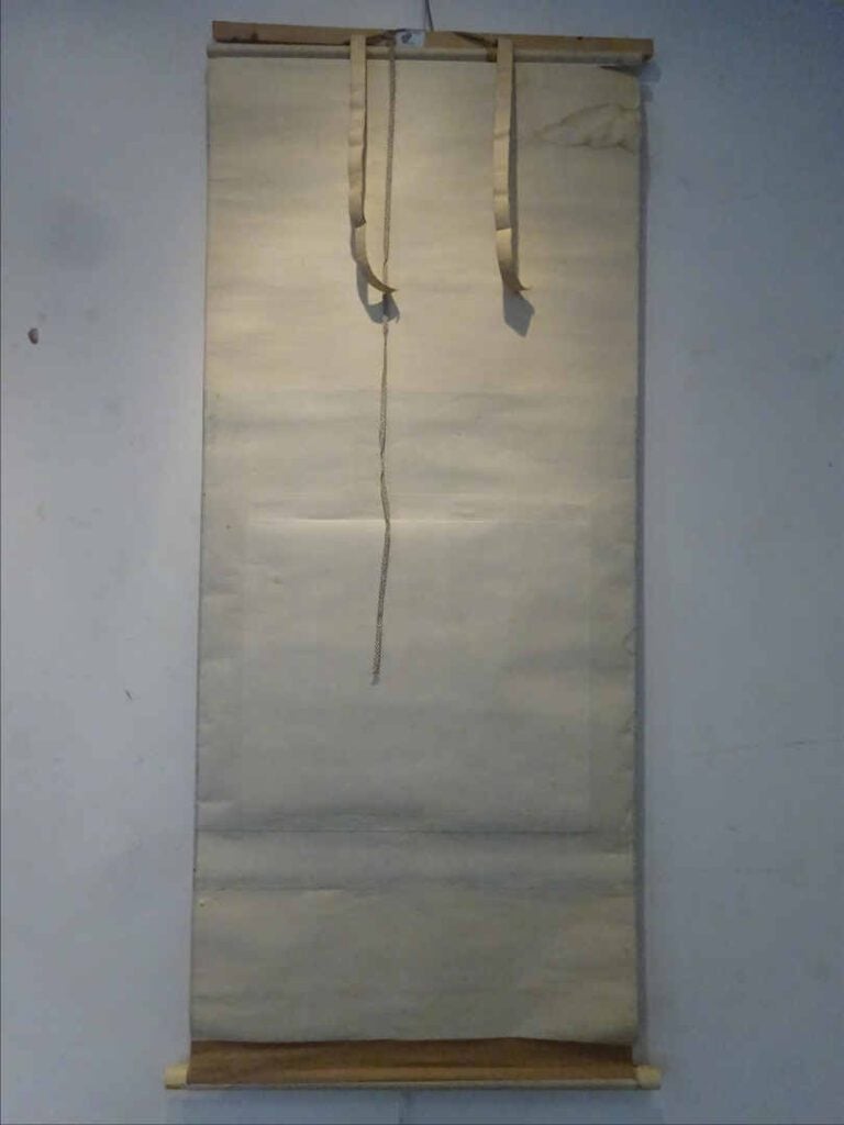 D'après TOKUGAWA IEYASU - Calligraphie récapitulant ses préceptes de la famille…