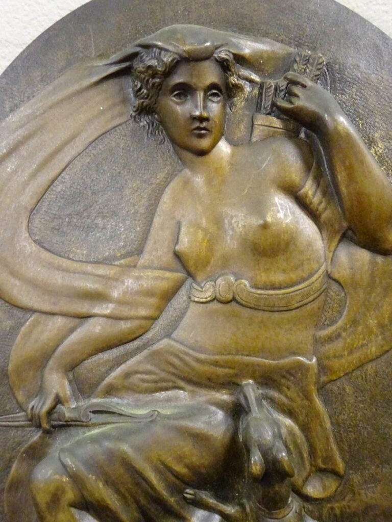 DESCAMPS (XIX-XXèmes siècles). - Diane chasseresse et La Naissance de Venus - D…