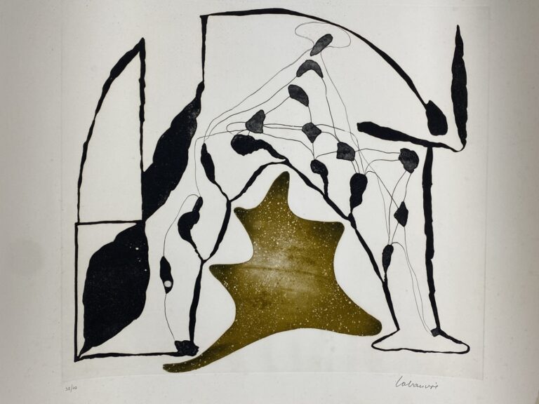 Dominique LABAUVIE (1948) - Max's Ghost - Lithographie, signée en bas à droite…