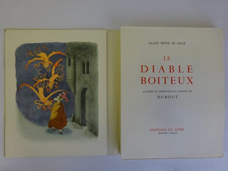 [DUBOUT (Albert)] LESAGE (Alain René). - Le Diable boiteux. Illustré de composi…