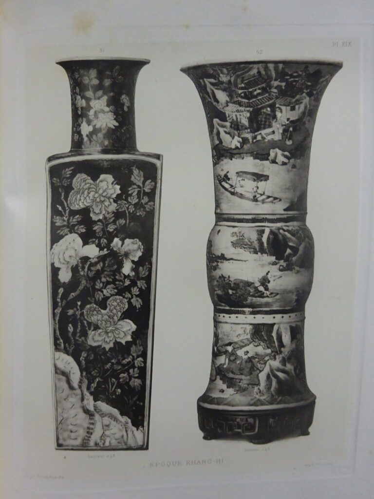 [-] E. Grandidier, La Céramique Chinoise, 1894 (mouillures, tâches, accident su…