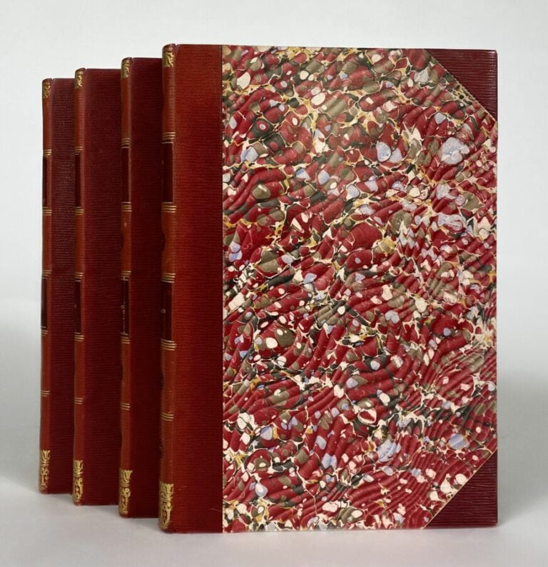 E.Sue - Le juif errant - 1845 ill Gavarni - 4 vol in-8pl ch.