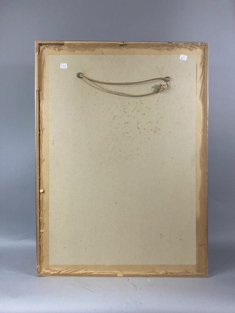 Ecole du XXe siècle - Scène de plage - Lithographie signée et numérotée E.A 16/…