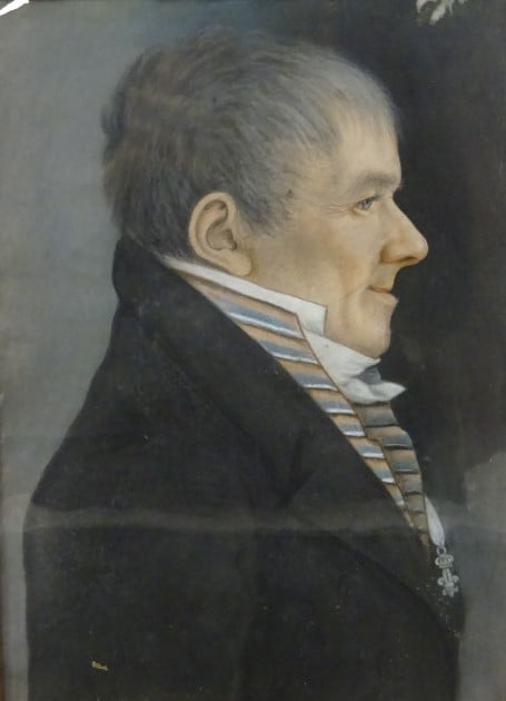 Ecole française du début du XIXème siècle. - Portraits de trois hommes et trois…
