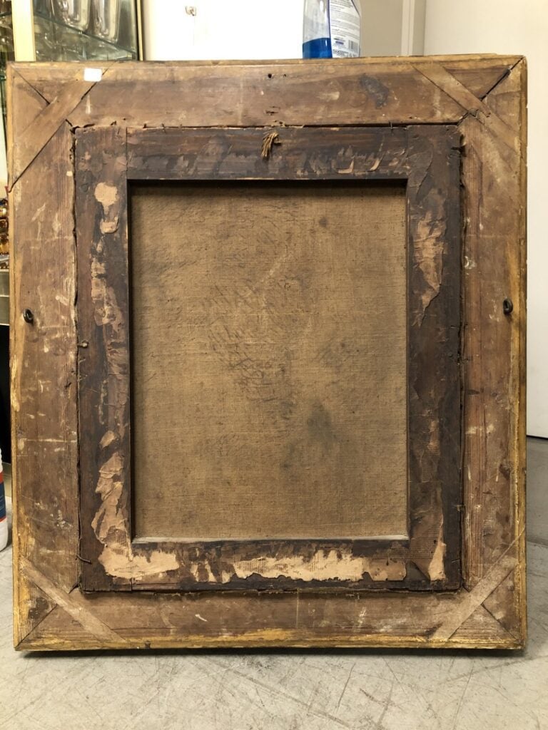 Ecole irlandaise. - Portrait d'homme - Huile sur toile, signée et datée en bas…