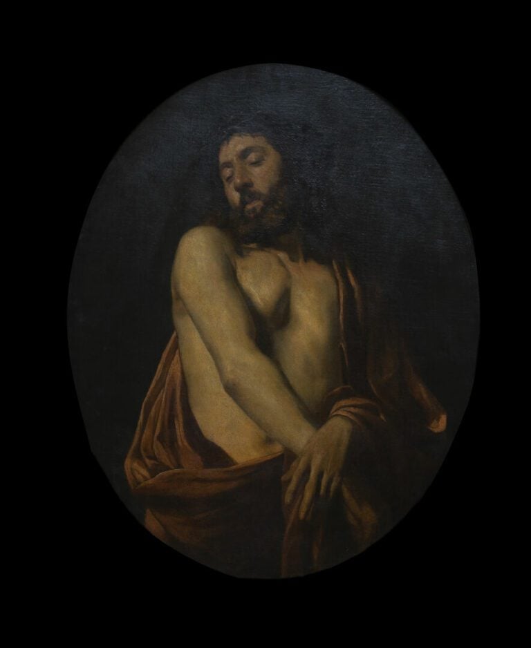Ecole napolitaine du XVIIe siècle, entourage de Bernardo CAVALLINO - Christ aux…