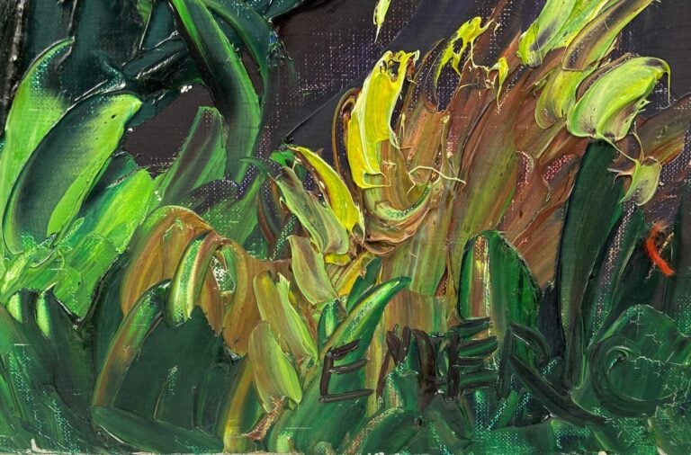 Emeric VAGH-WEINMANN (1919-2012) - Paysage - Huile sur toile, signée en bas à d…