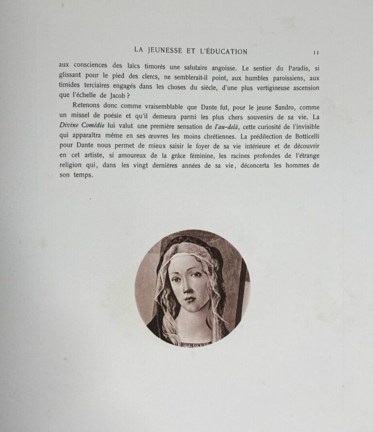 Emile GEBHART - Sandro BOTTICELLI et son époque - GOUPIL & Cie Editeurs, 1907 -…