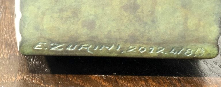 Emmanuel ZURINI (né en 1942) - Black comet - Rare épreuve en bronze à patine ve…
