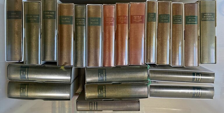 Ensemble de 34 volumes de la Pléiade : Gogol, Montherlant, Anatole France, Marg…