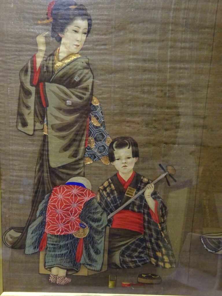 ENSEMBLE DE DEUX (2) PEINTURES SUR PAPIER - Japon, Epoque MEIJI (1868-1312) - P…
