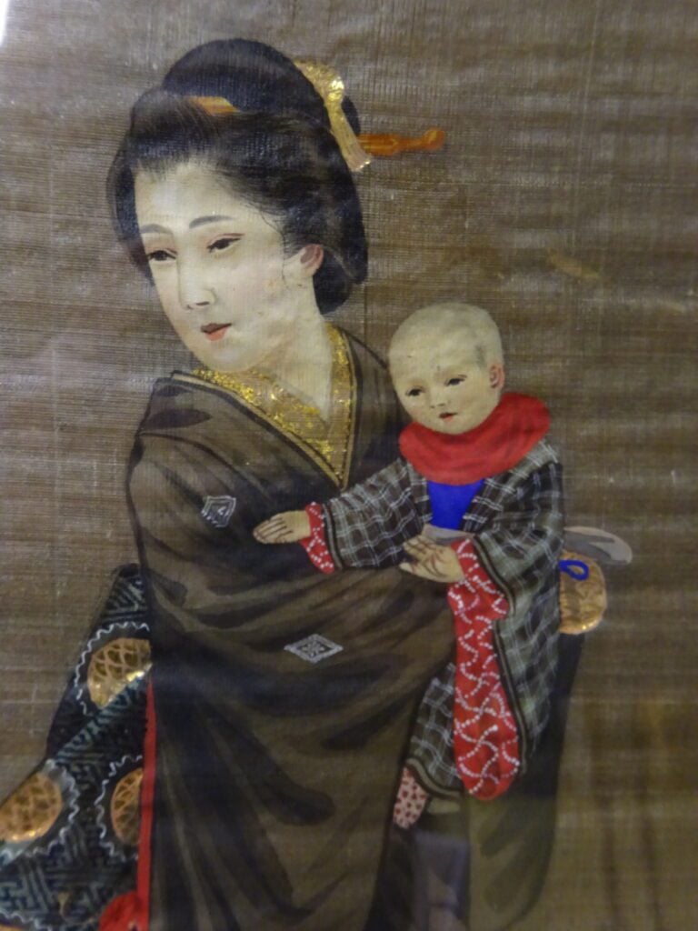 ENSEMBLE DE DEUX (2) PEINTURES SUR PAPIER - Japon, Epoque MEIJI (1868-1312) - P…