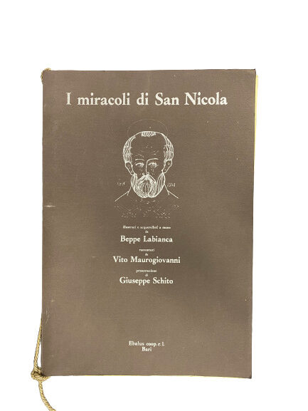 Ensemble de deux volumes I miracoli di San Nicola par Vito Maurogiovanni, prése…