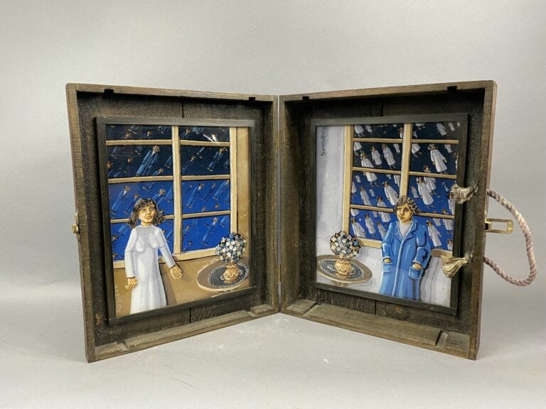 Ensemble de diverses pièces encadrées comprenant des gravures, huile sur isorel…