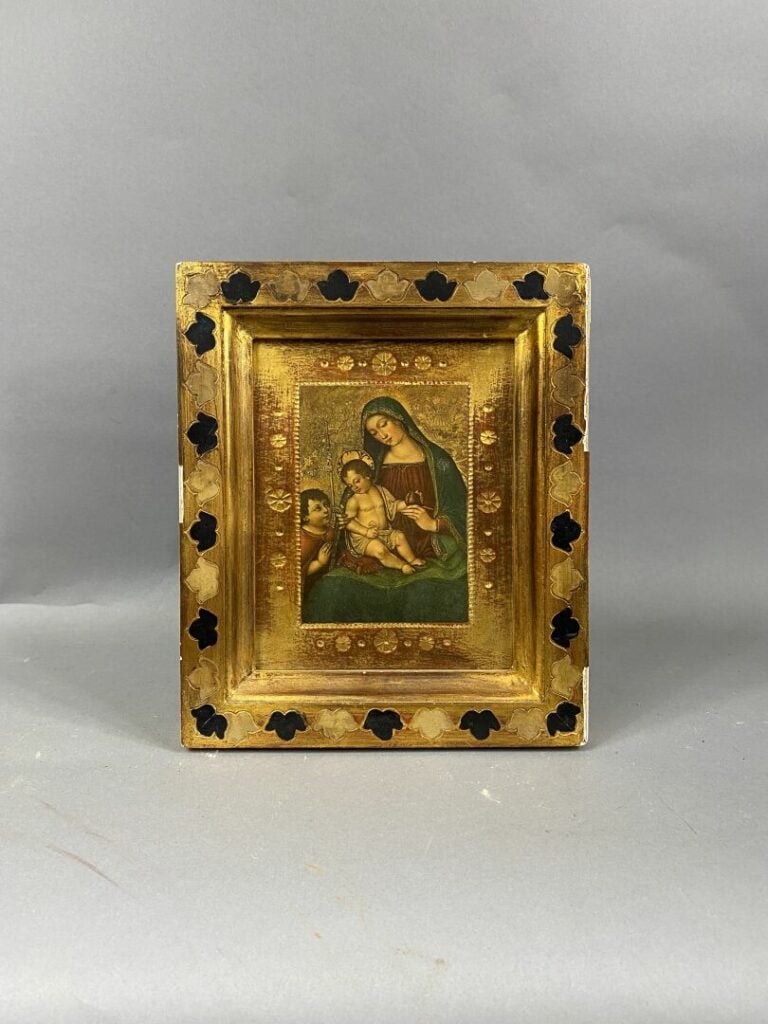 Ensemble de diverses pièces encadrées comprenant des gravures, huile sur isorel…