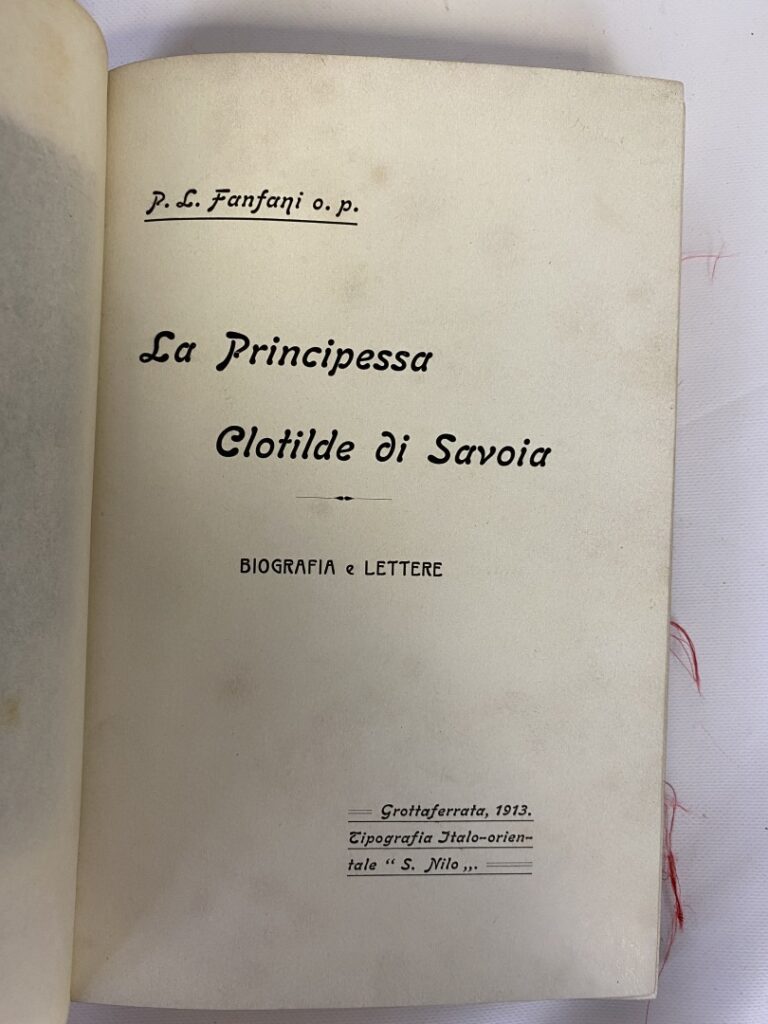 Ensemble de livres sur la maison de Savoie, dont deux biographies de la Princes…