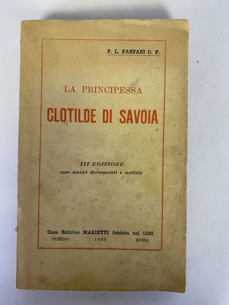 Ensemble de livres sur la maison de Savoie, dont deux biographies de la Princes…
