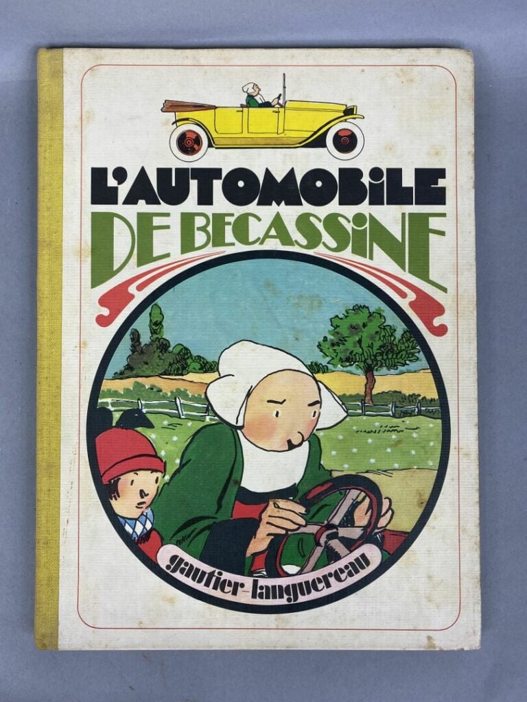 Ensemble de quatre bandes-dessinées comprenant Bécassine pendant la Grande Guer…