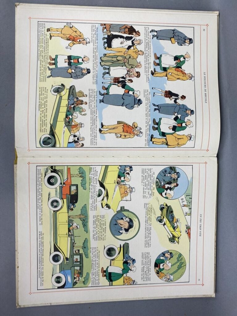 Ensemble de quatre bandes-dessinées comprenant Bécassine pendant la Grande Guer…