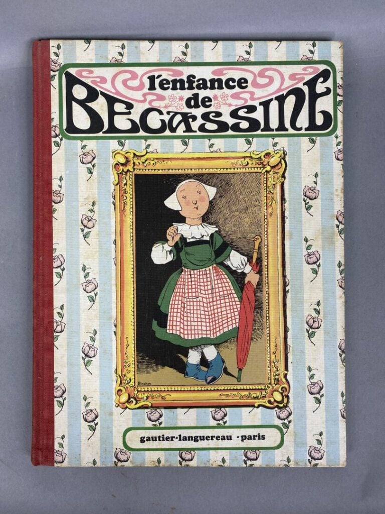 Ensemble de quatre bandes-dessinées comprenant Bécassine pendant la Grande Guer…