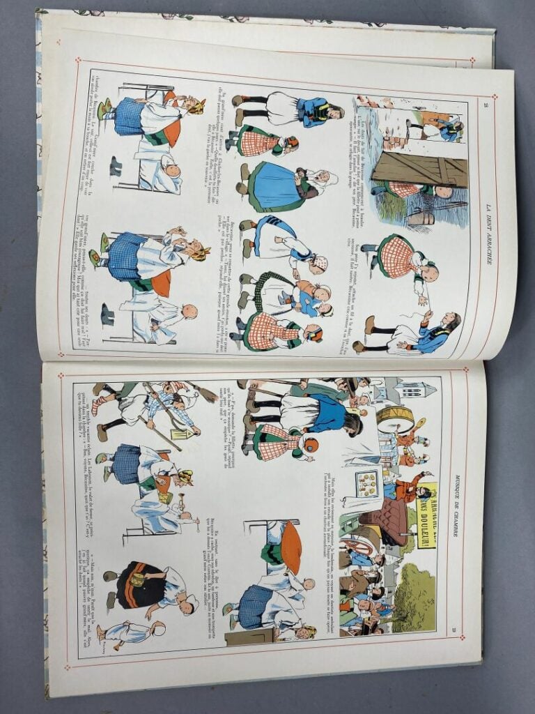 Ensemble de quatre bandes-dessinées comprenant Bécassine pendant la Grande Guer…