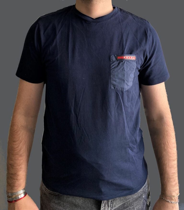 Ensemble de six T-Shirts FENDI, GIVENCHY, PRADA et VERSACE pour Homme comprenan…