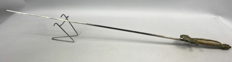 Epée d'officier subalterne du génie, modèle 1872, Troisième République - On joi…