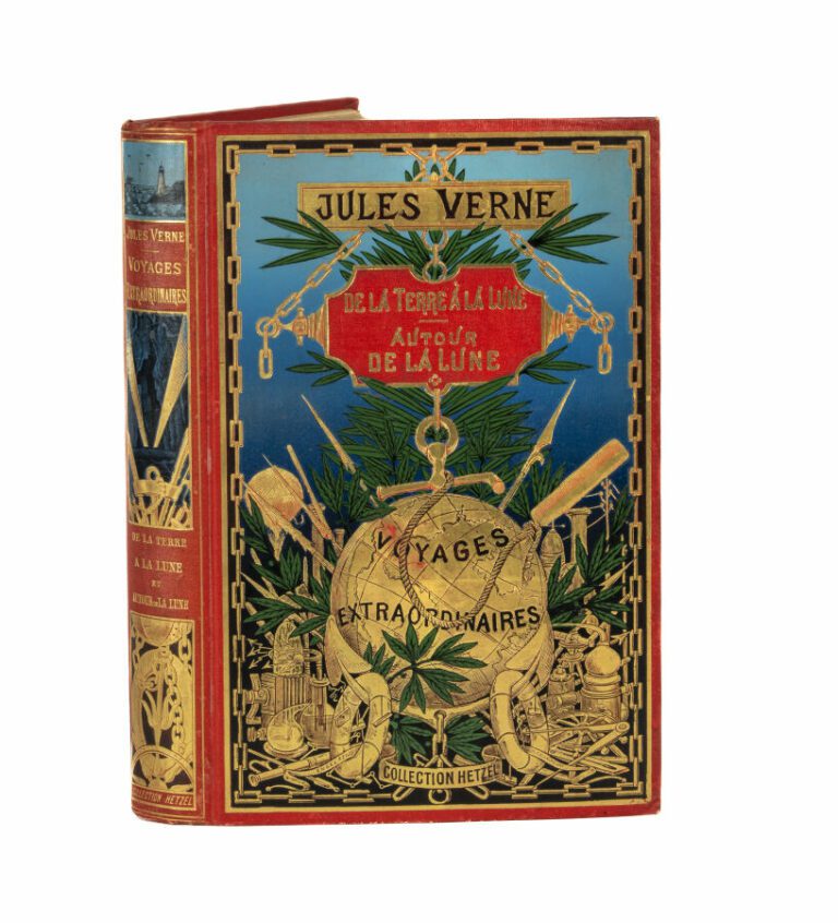 [Espaces célestes] De la Terre à la Lune / Autour de la Lune par Jules Verne. I…