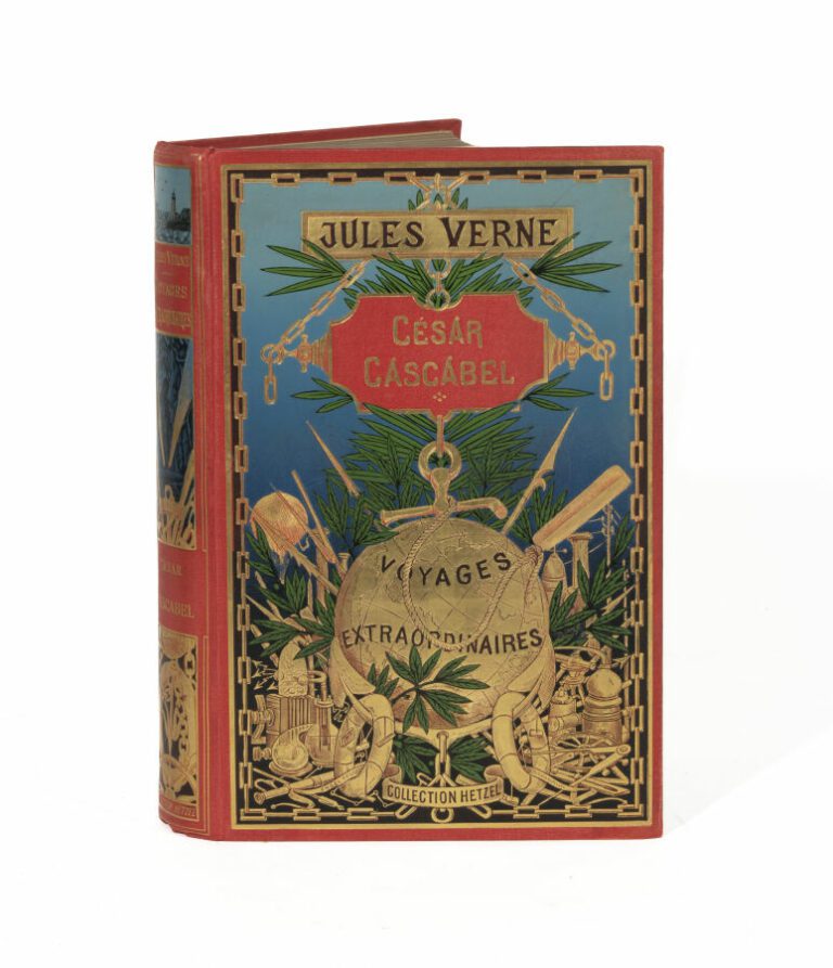 [États-Unis/Asie] César Cascabel par Jules Verne. Illustrations de Georges Roux…