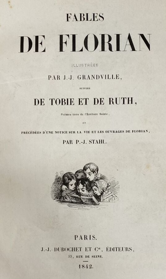 [Fables de Florian,suivies de Tobie et de Ruth, poëmes tires de l'Escriture Sai…